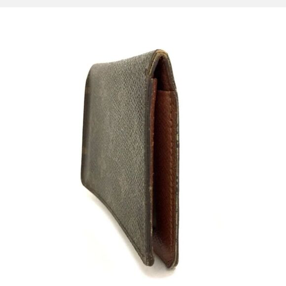 Louis Vuitton Monogram Porte 2 cartes Vertical Pass Card Case Authentic - Picture 2 of 7